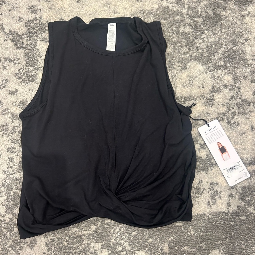 Black Alo tank top brand new with tags